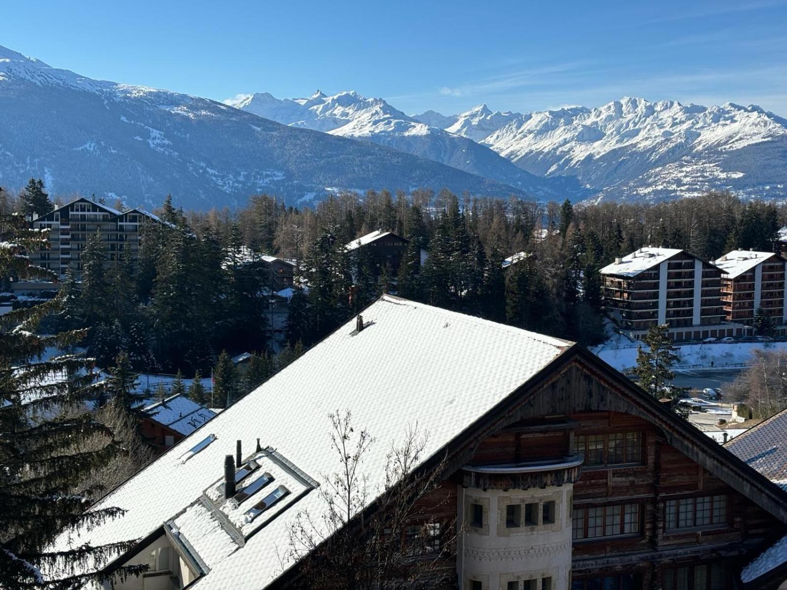 L'Eperon Center Crans Wonderful View Διαμέρισμα Εξωτερικό φωτογραφία