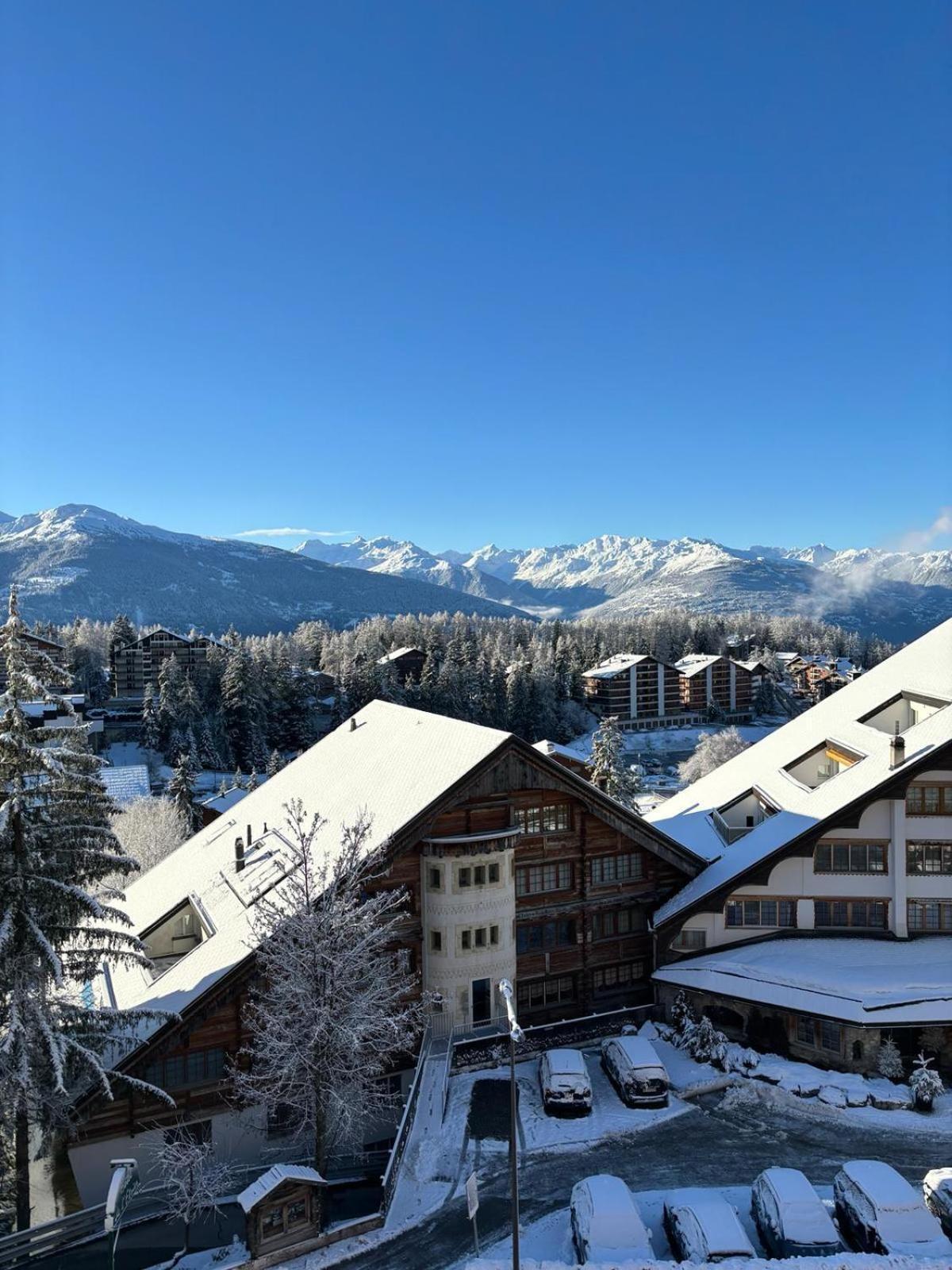 L'Eperon Center Crans Wonderful View Διαμέρισμα Εξωτερικό φωτογραφία