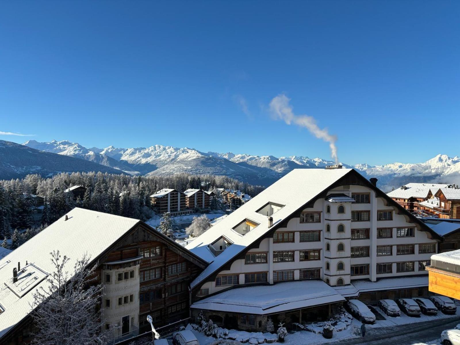 L'Eperon Center Crans Wonderful View Διαμέρισμα Εξωτερικό φωτογραφία